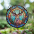 Stag Stained Glass Effect Suncatcher